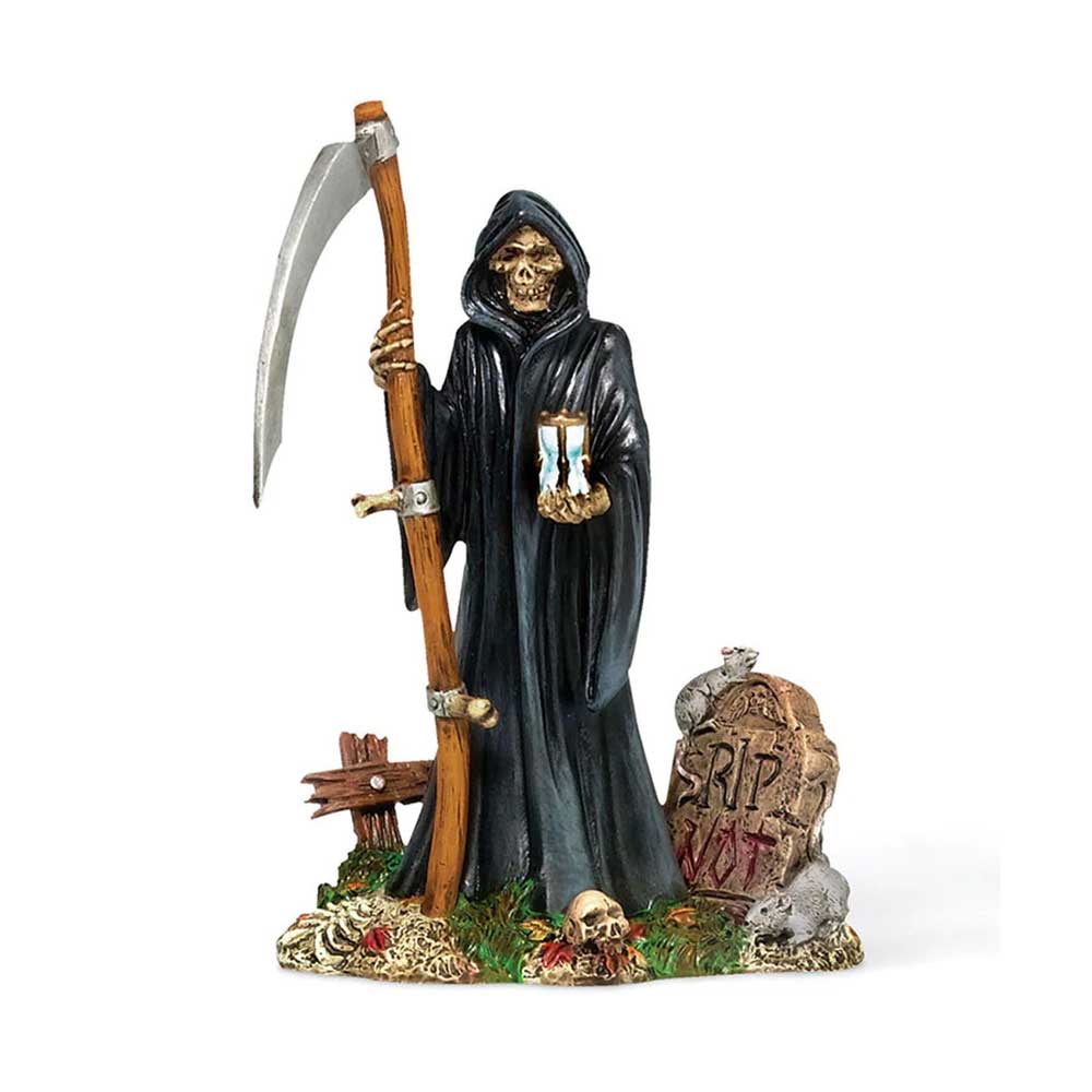 Grim Reaper Department 56 Halloween Village Accessory