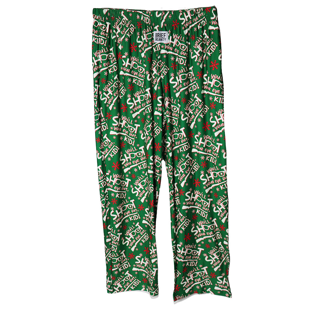 Shoot Your Eye Out Unisex Christmas Lounge Pajama Pants