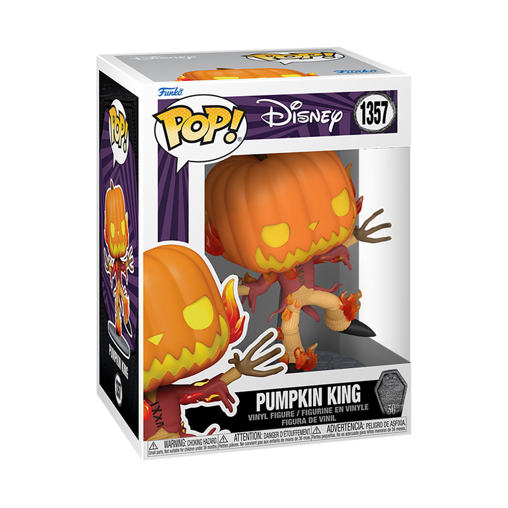 Pop! Vinyl Pumpkin King from The Nightmare Before Christmas In Box