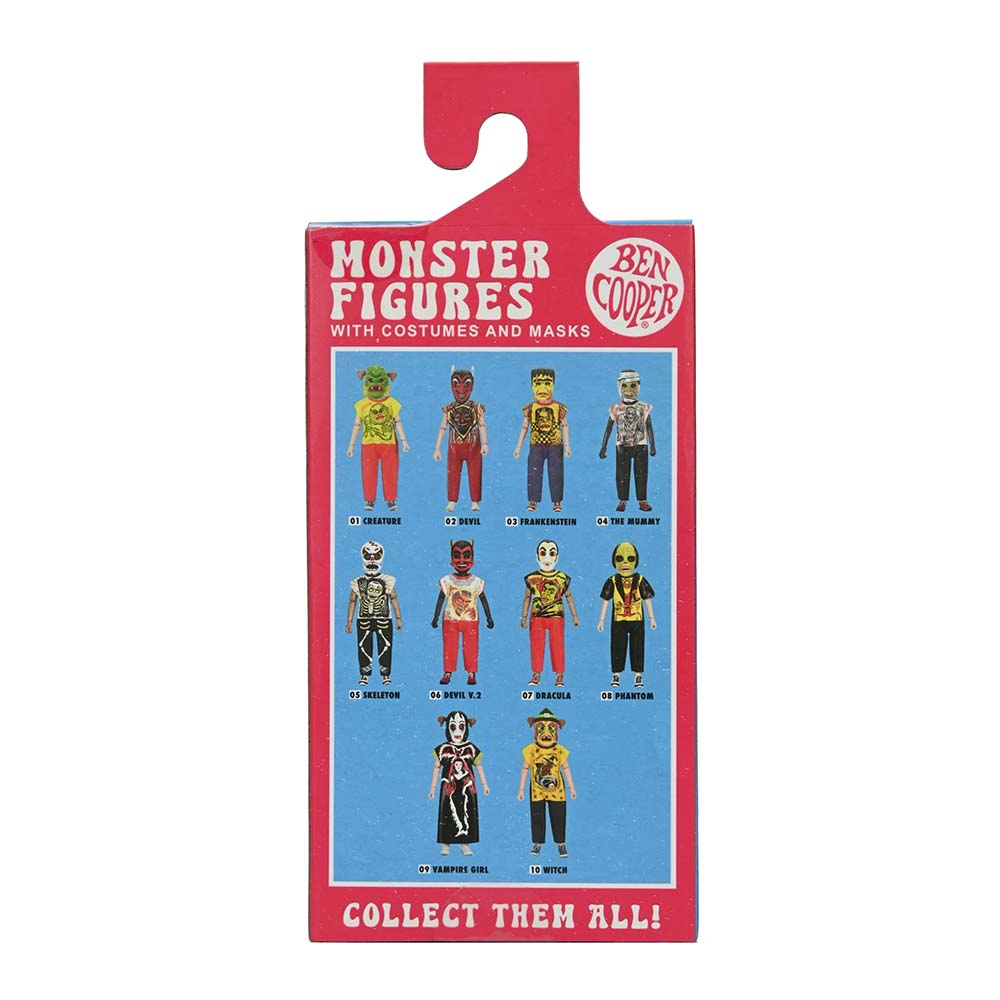 Ben Cooper Monster Figure - Dracula Series 2 Edition Retail Box Back