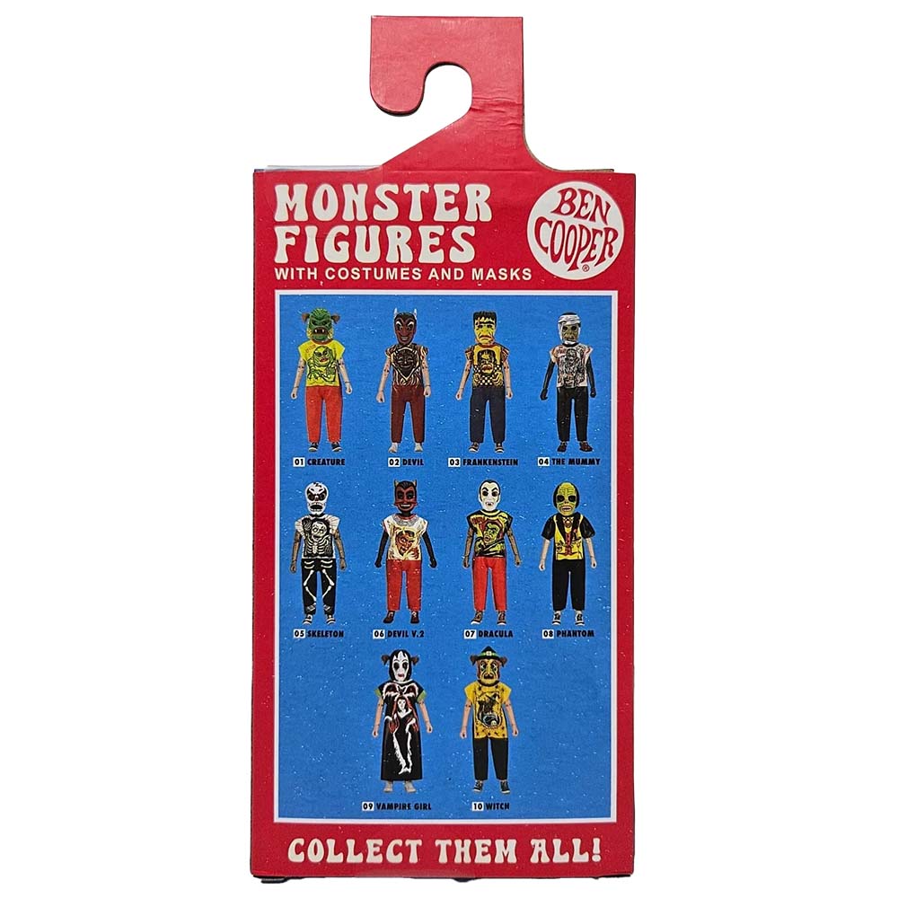 Ben Cooper Monster Figure - Phantom Series 2 Edition Retail Box Back