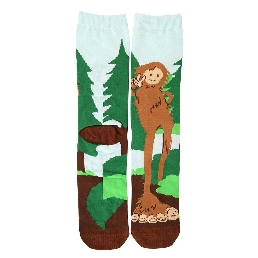 Socks with Bigfoot