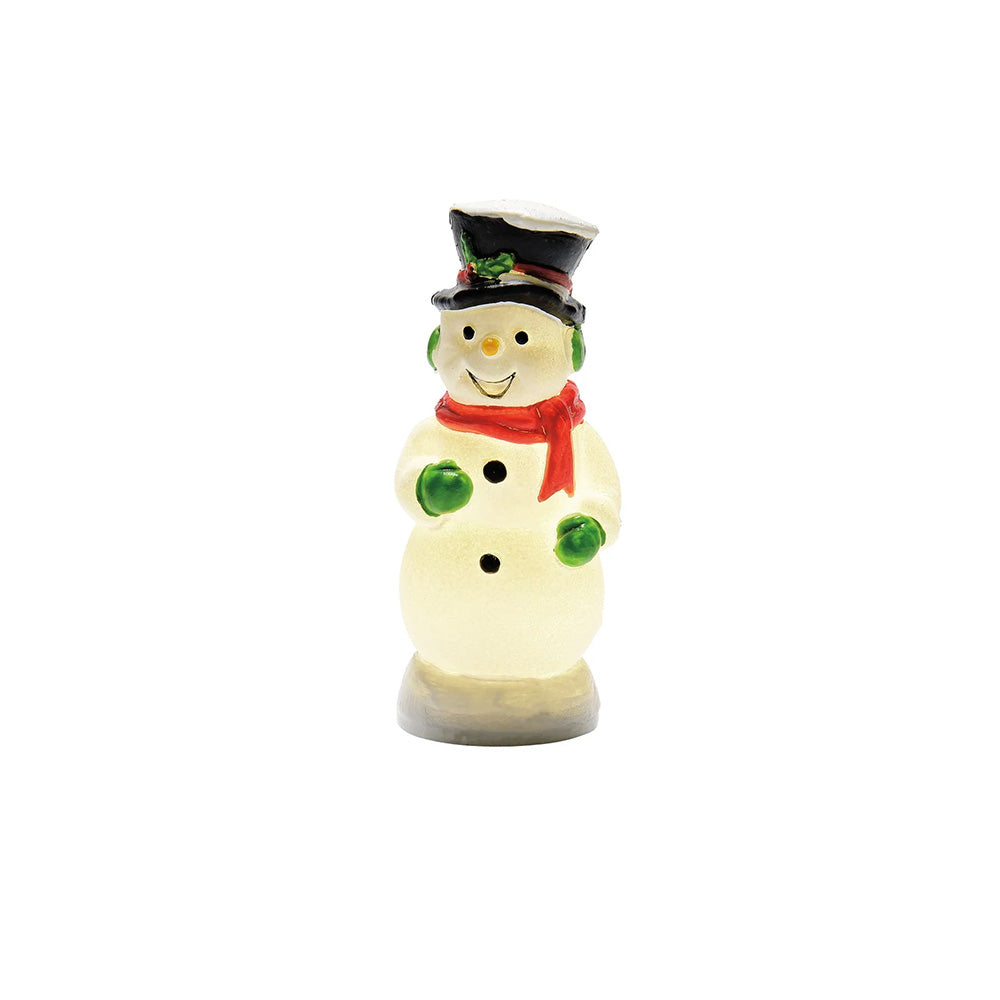 Blow Mold Snowman Dept 56 Village Accessory