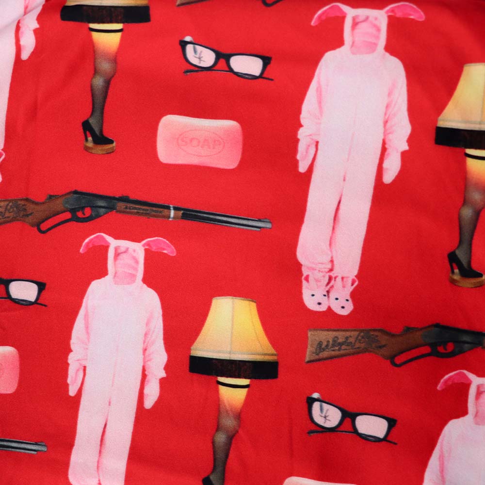 A Christmas Story Lounge Sleep Pants Close-Up
