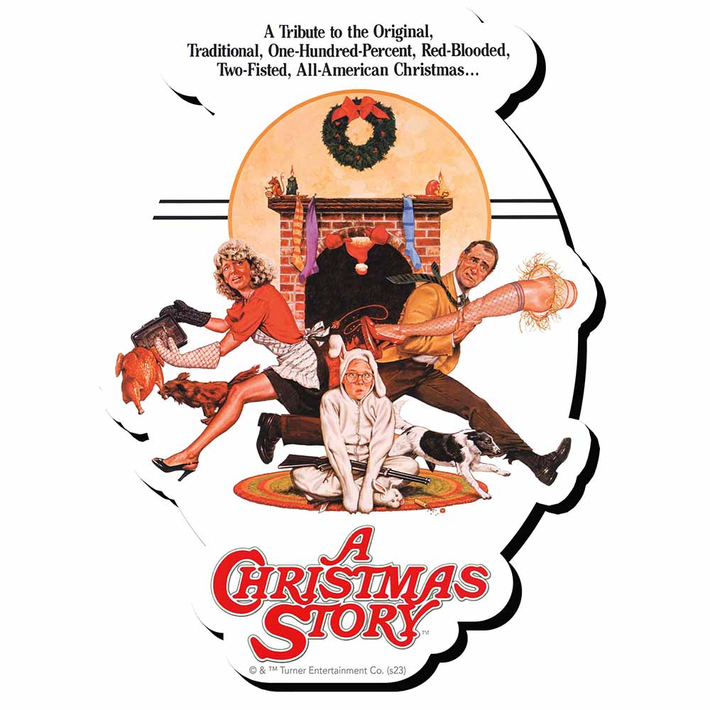 A Christmas Story Poster Chunky Magnet