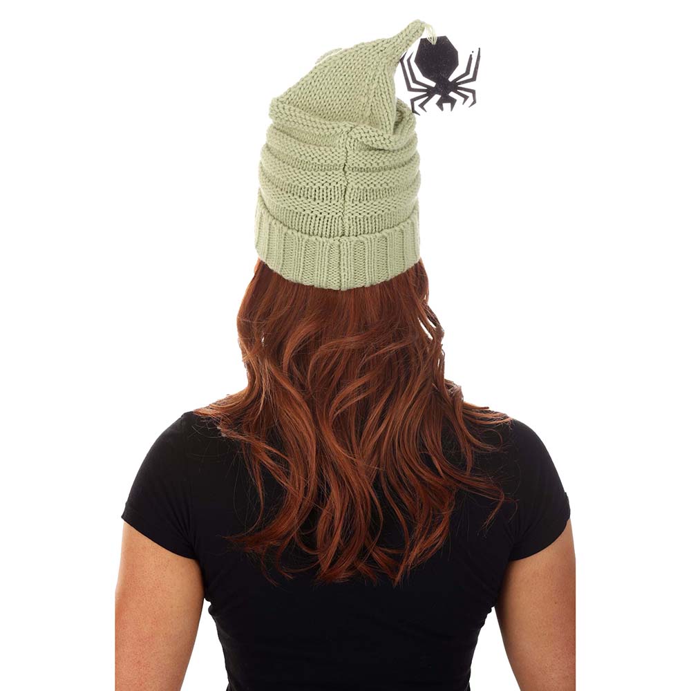 Disney Nightmare Before Christmas Oogie Boogie Knit Hat Model Back