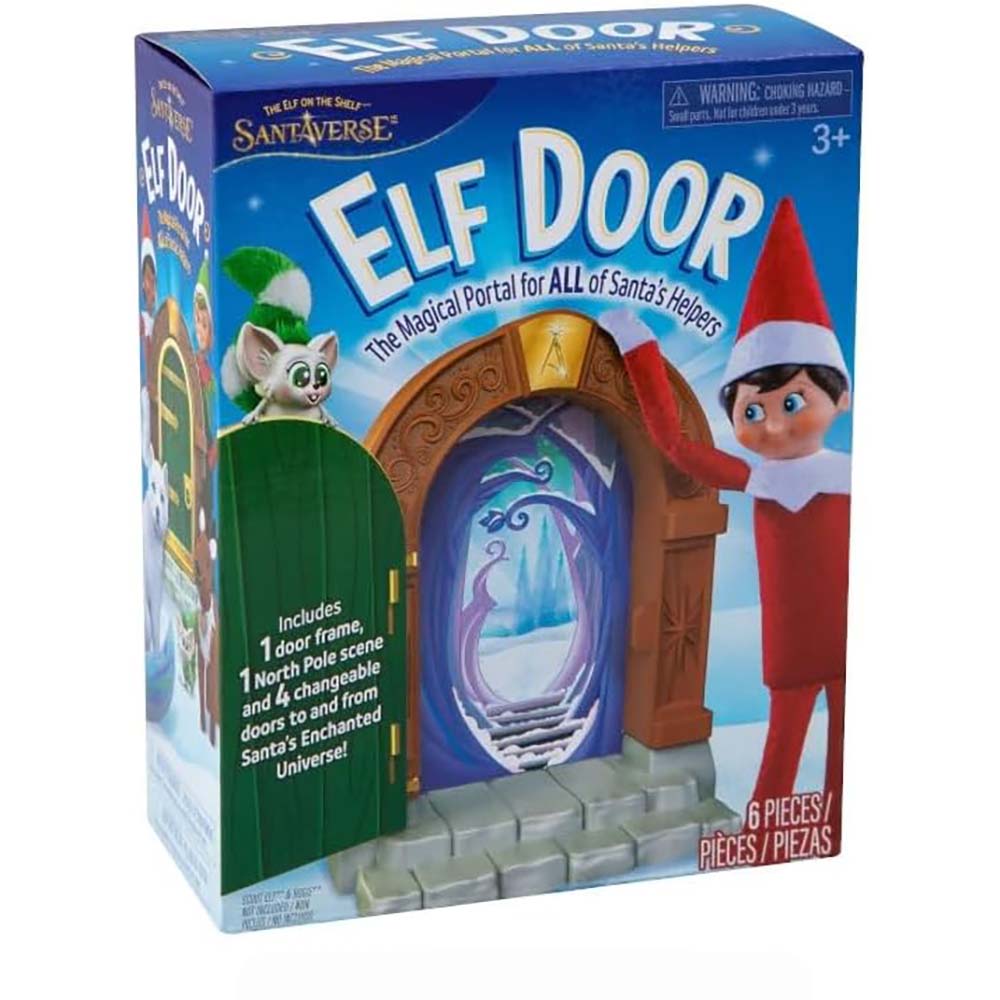 Elf Door from the Elf on the Shelf Santaverse Retail Box