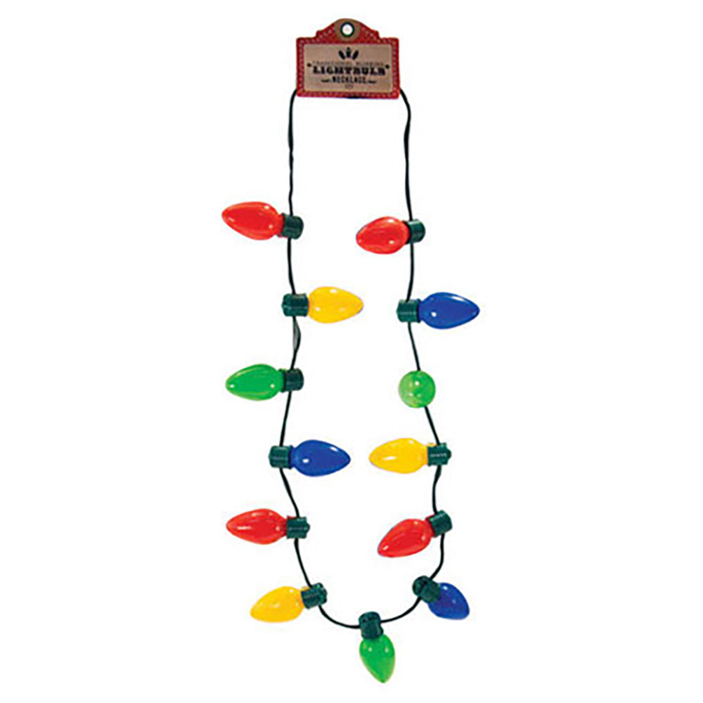 Jumbo Christmas Light-Up Necklace