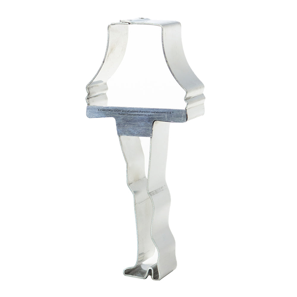 Leg Lamp Cookie Cutter shaped like an iconic holiday lamp