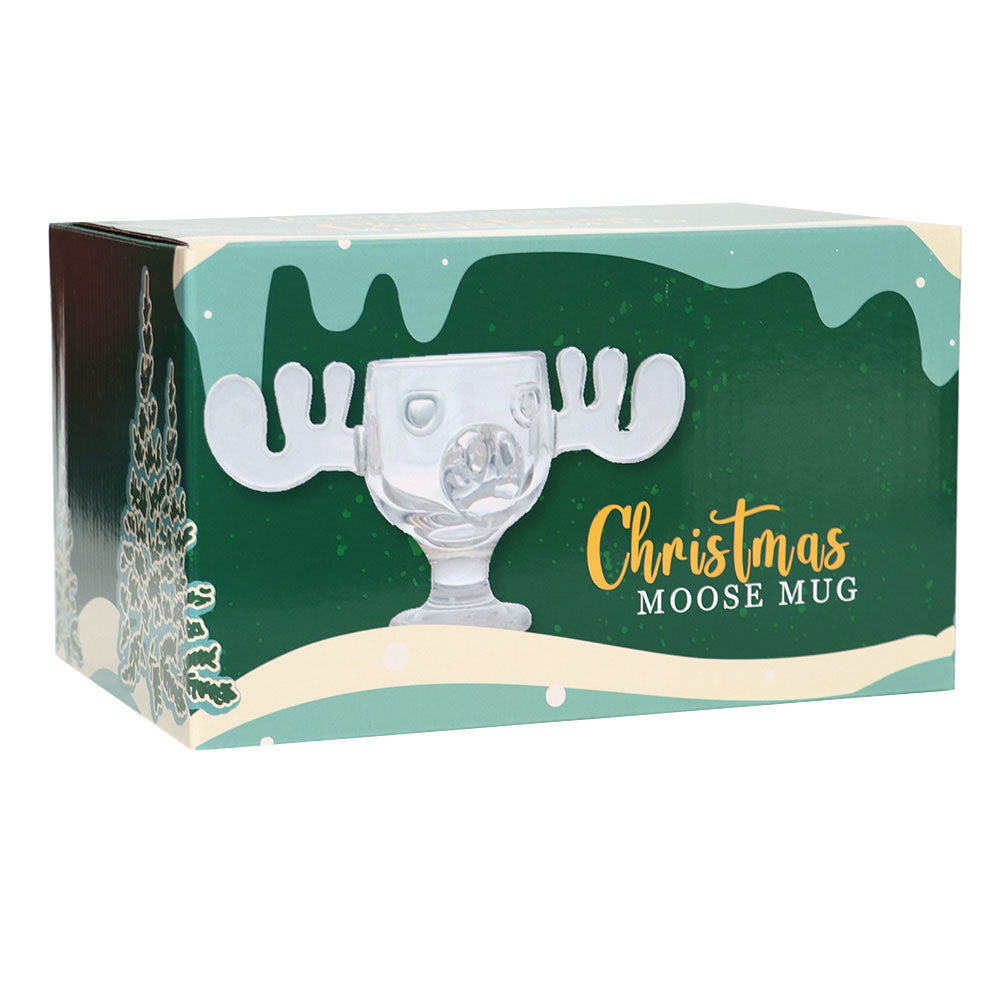 Christmas Vacation Glass Moose Mug Goblet from Christmas Vacation 