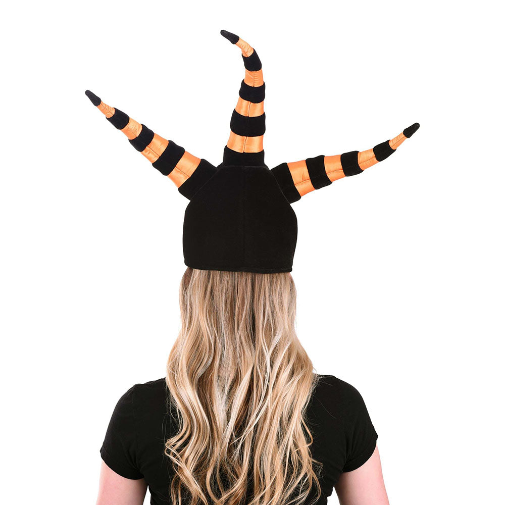 Nightmare Before Christmas Harlequin Demon Costume Hat Model Back