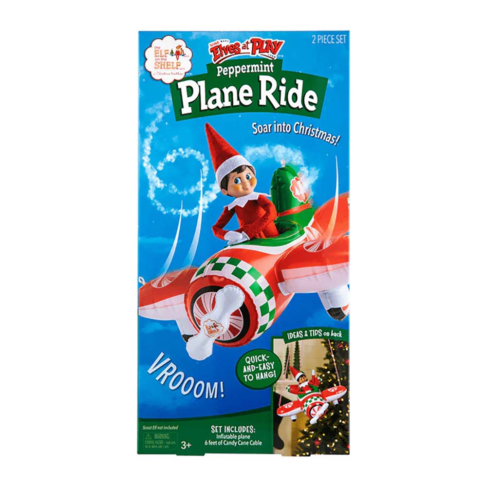 Peppermint Plane Ride from Elf on the Shelf Retail Box
