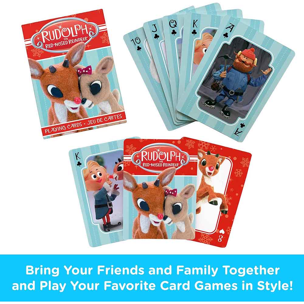 Rudolph the Red Nosed Reindeer Playing Cards Assortment