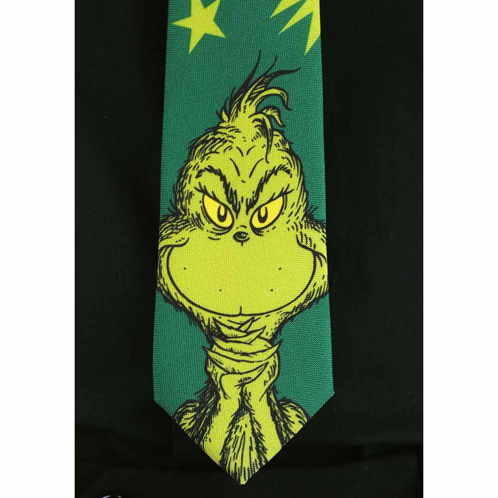 The Grinch Character Necktie Alt