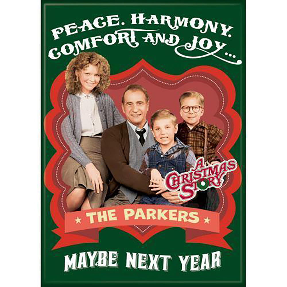 The Parker Family Magnet from A Christmas Story