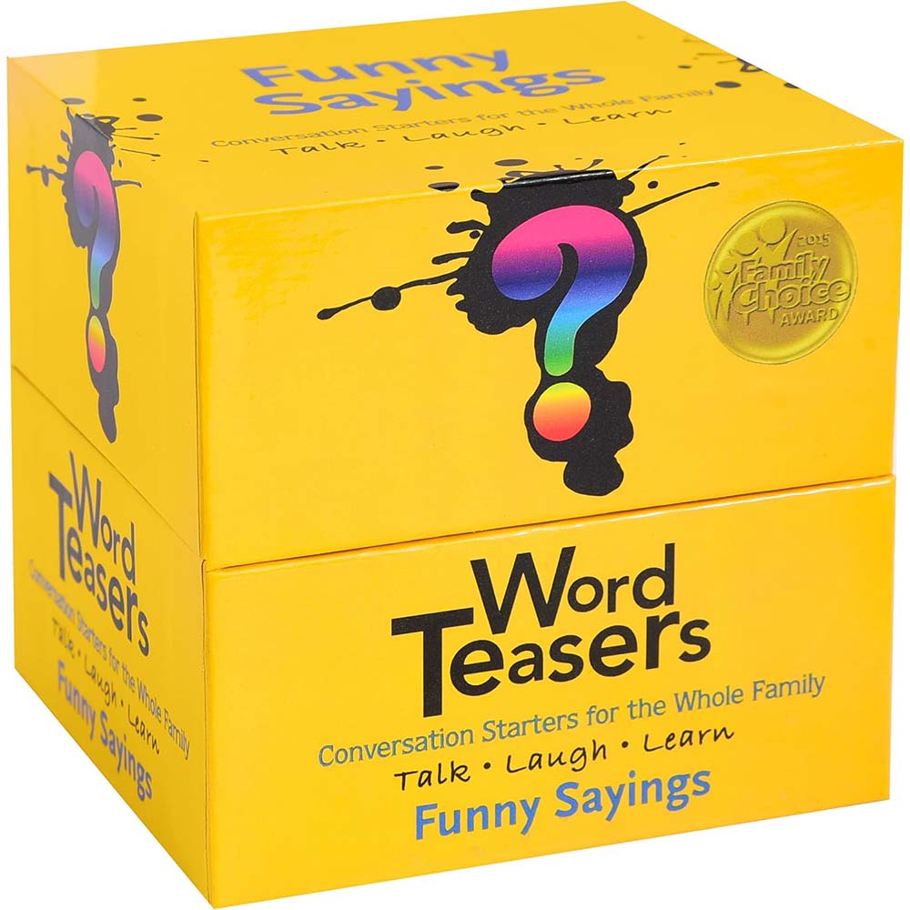 Funny Sayings Word Teasers Family Game