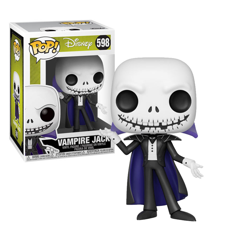 Pop! Vinyl Vampire Jack from The Nightmare Before Christmas In Box