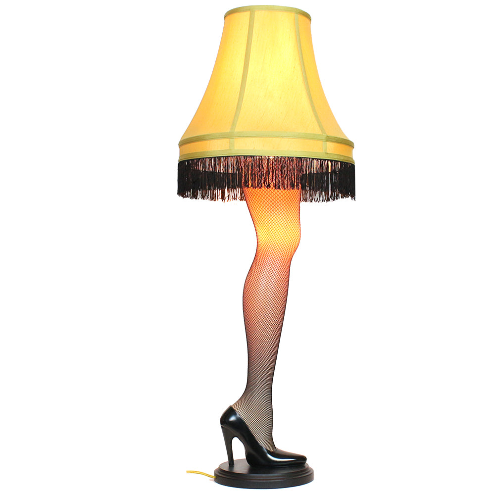 45" Full Size Christmas Leg Lamp Light On