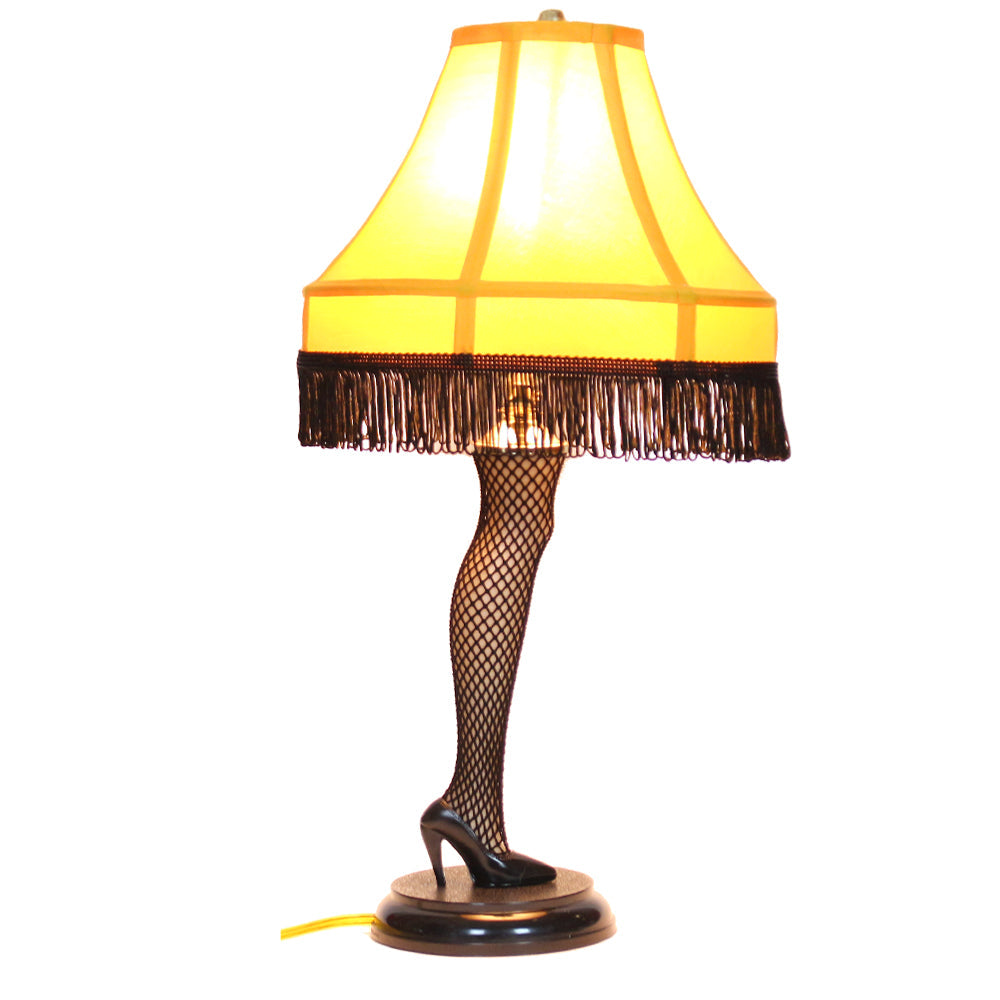 20" Desktop Leg Lamp With Light ON